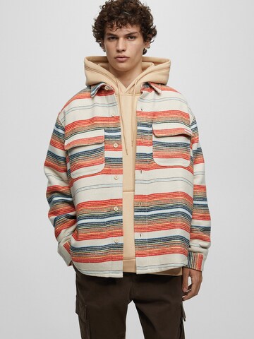 Veste mi-saison Pull&Bear en mélange de couleurs : devant