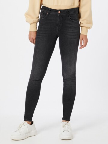 VERO MODA Skinny Farmer 'Lux' - fekete: elől