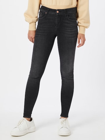 VERO MODA Skinny Jeans 'Lux' i svart: framsida