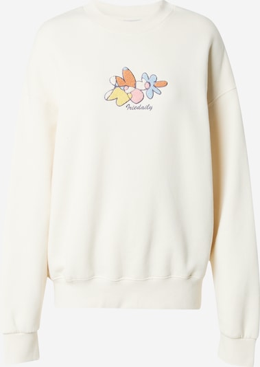 Iriedaily Sweater majica u pastelno plava / svijetloplava / roza / bijela, Pregled proizvoda