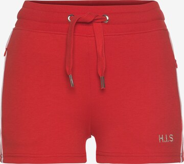 H.I.S Pants in Red: front