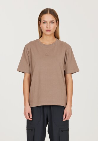 SOS Shirt 'Kobla' in Brown: front
