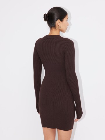 LeGer by Lena Gercke Knitted dress in Brown