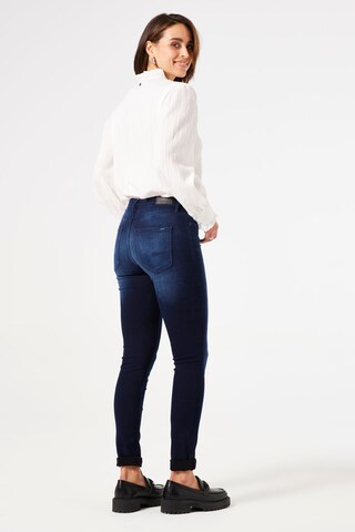 GARCIA Slimfit Jeans in Blau