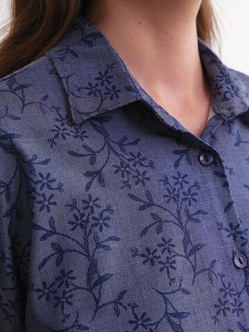 Camicia da donna di MixRay in blu