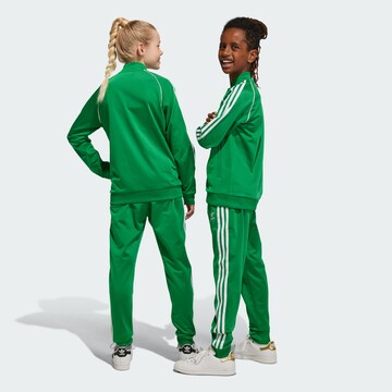 ADIDAS ORIGINALS Tapered Pants 'Adicolor Sst' in Green
