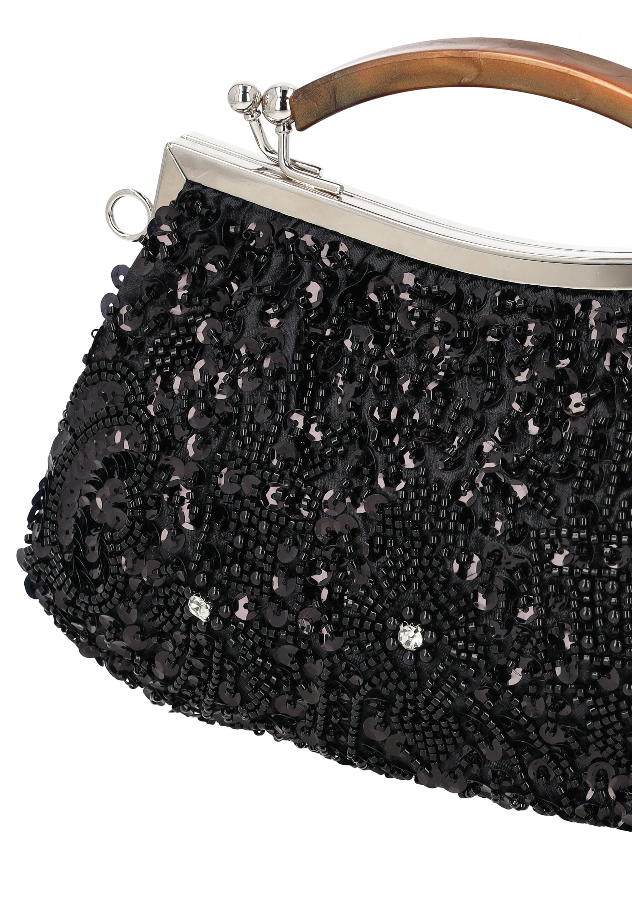 Usha Clutch in Zwart
