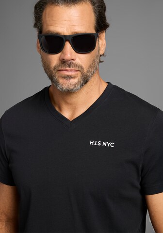 H.I.S T-Shirt in Schwarz