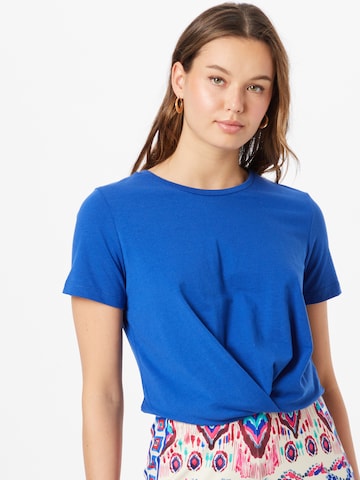 T-shirt 'SUMMER' VILA en bleu : devant