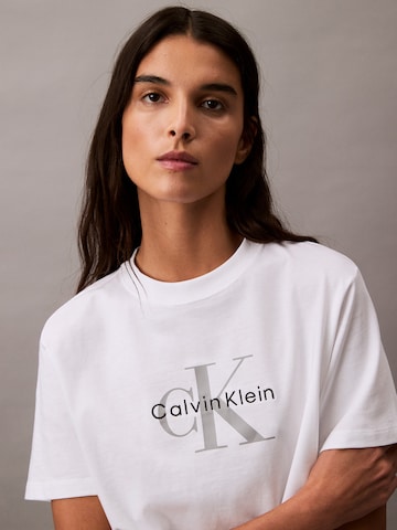 Tricou de la Calvin Klein Jeans pe alb