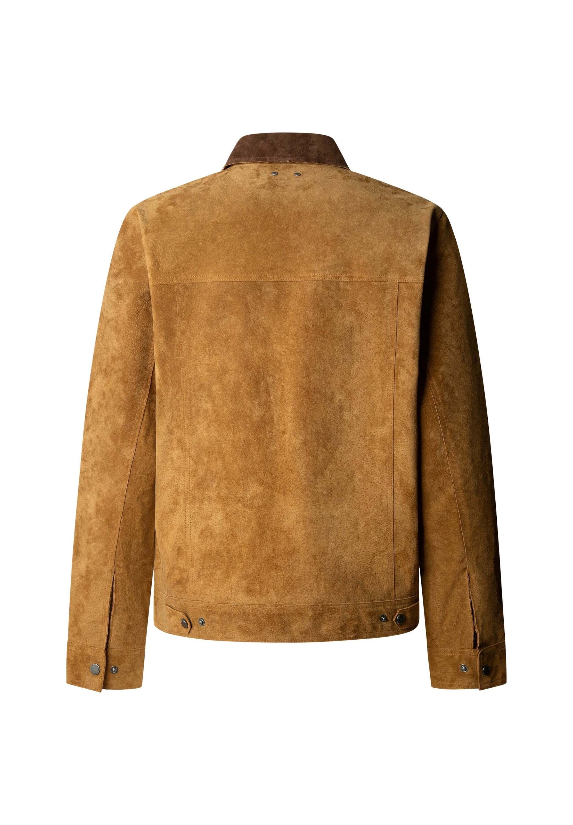 Pepe Jeans Übergangsjacke 'BLENHEIM' in Braun