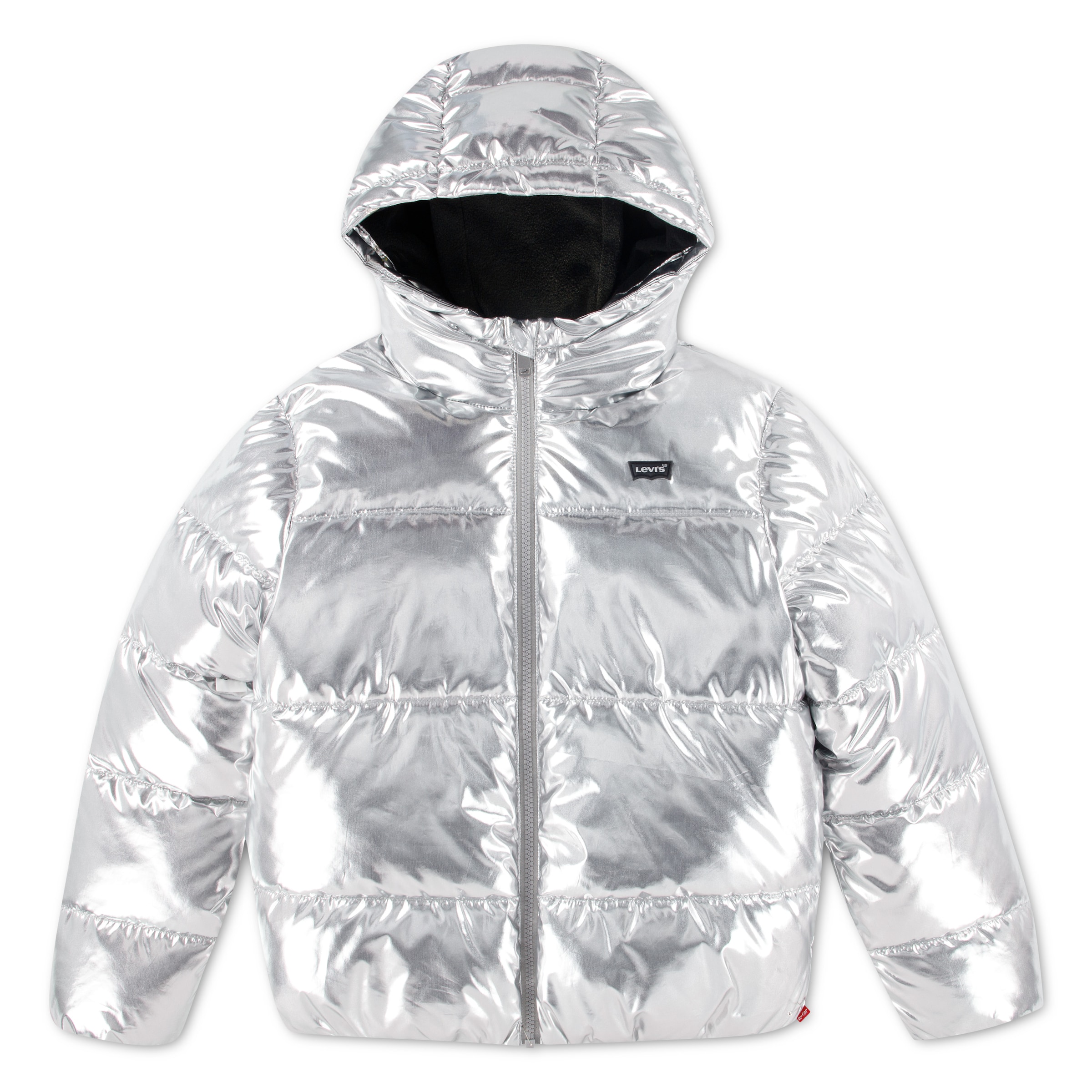 Levi's Kids Övergångsjacka 'Essential' i silver: framsida