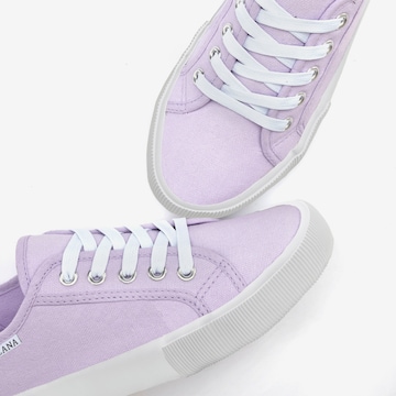 LASCANA Sneaker low i lilla