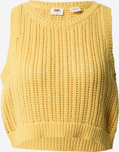 LEVI'S ® Sticktop 'Baby Blue Sweater Vest' in gelb, Produktansicht