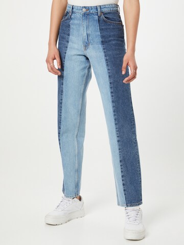 Monki Regular Jeans in Blauw: voorkant