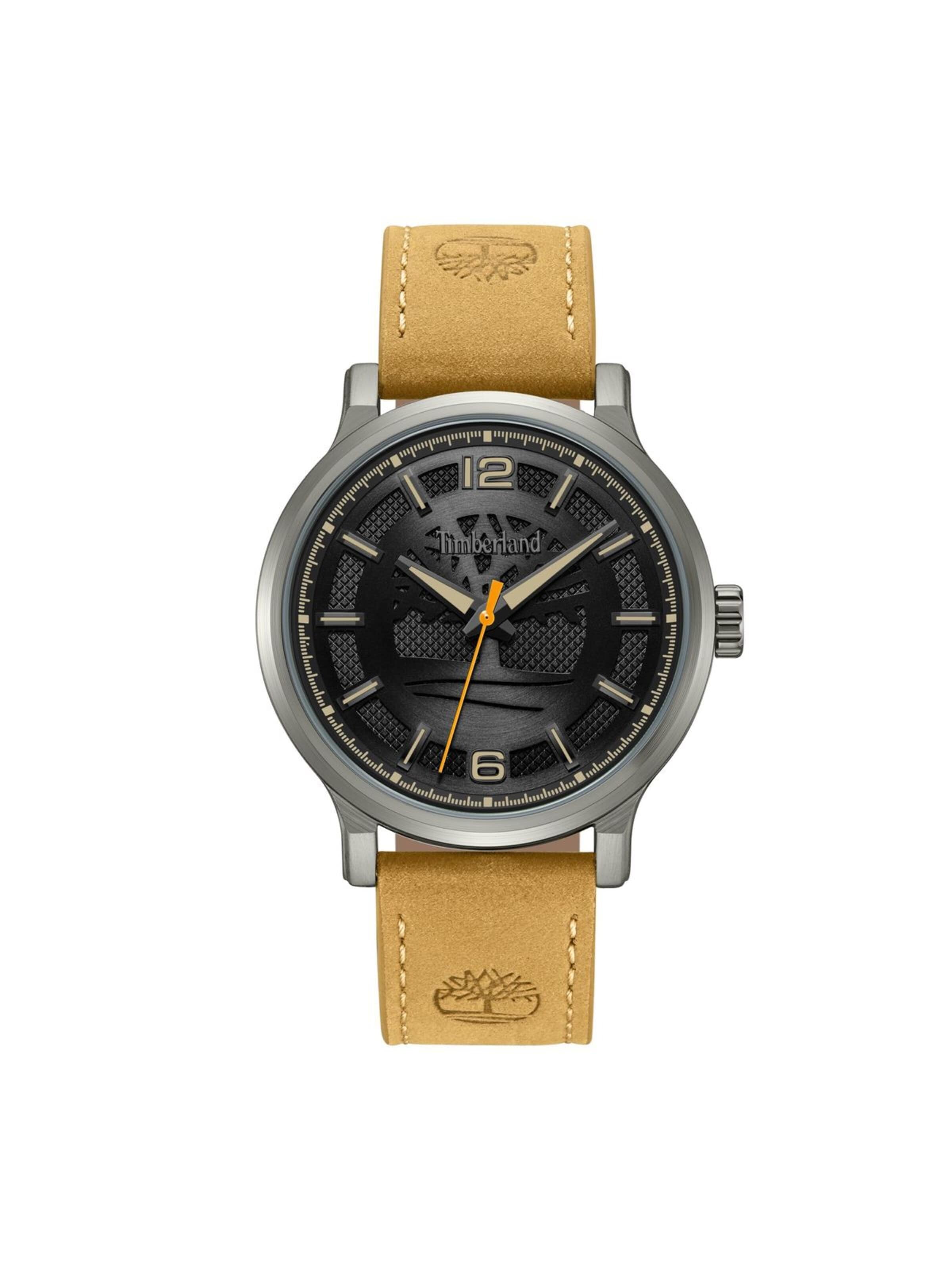 Montre à affichage analogique TIMBERLAND en marron : devant