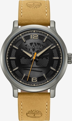 Montre à affichage analogique TIMBERLAND en marron : devant