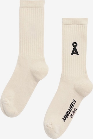 ARMEDANGELS Sokken in Beige: voorkant