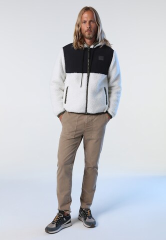 Veste en polaire 'Recycled fleece sweatshirt' North Sails en blanc