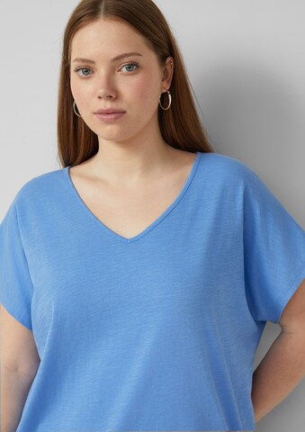 QS T-Shirt in Blau
