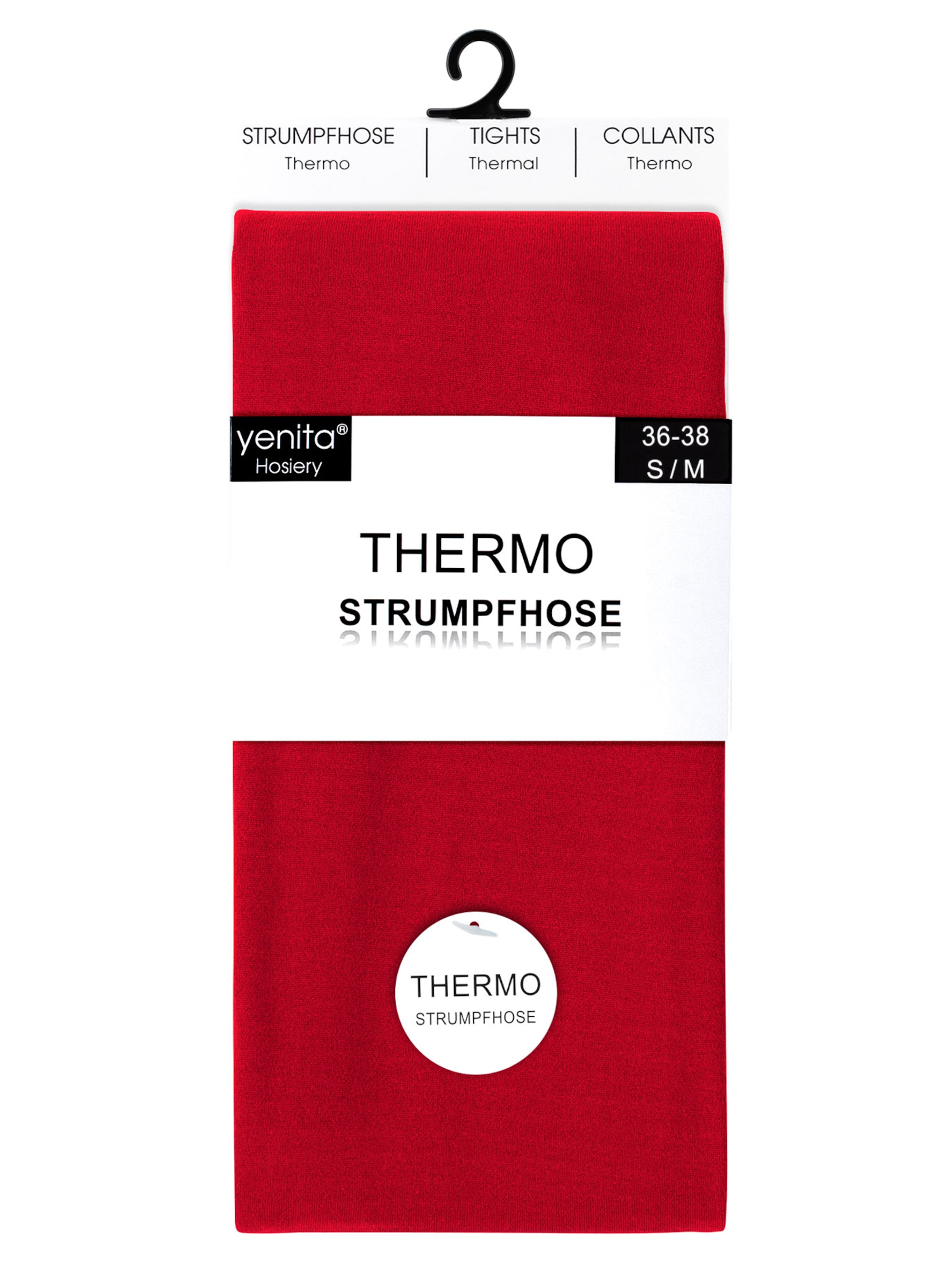 Collant Yenita en rouge