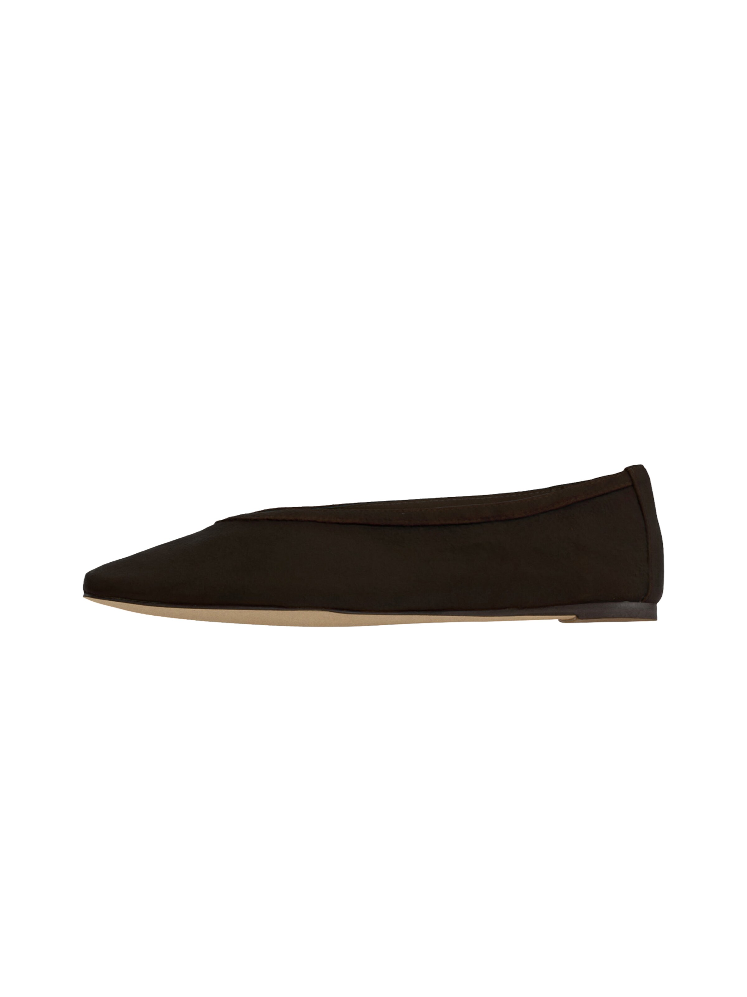 STEVE MADDEN Ballerina 'Leni' in Braun: Vorderseite
