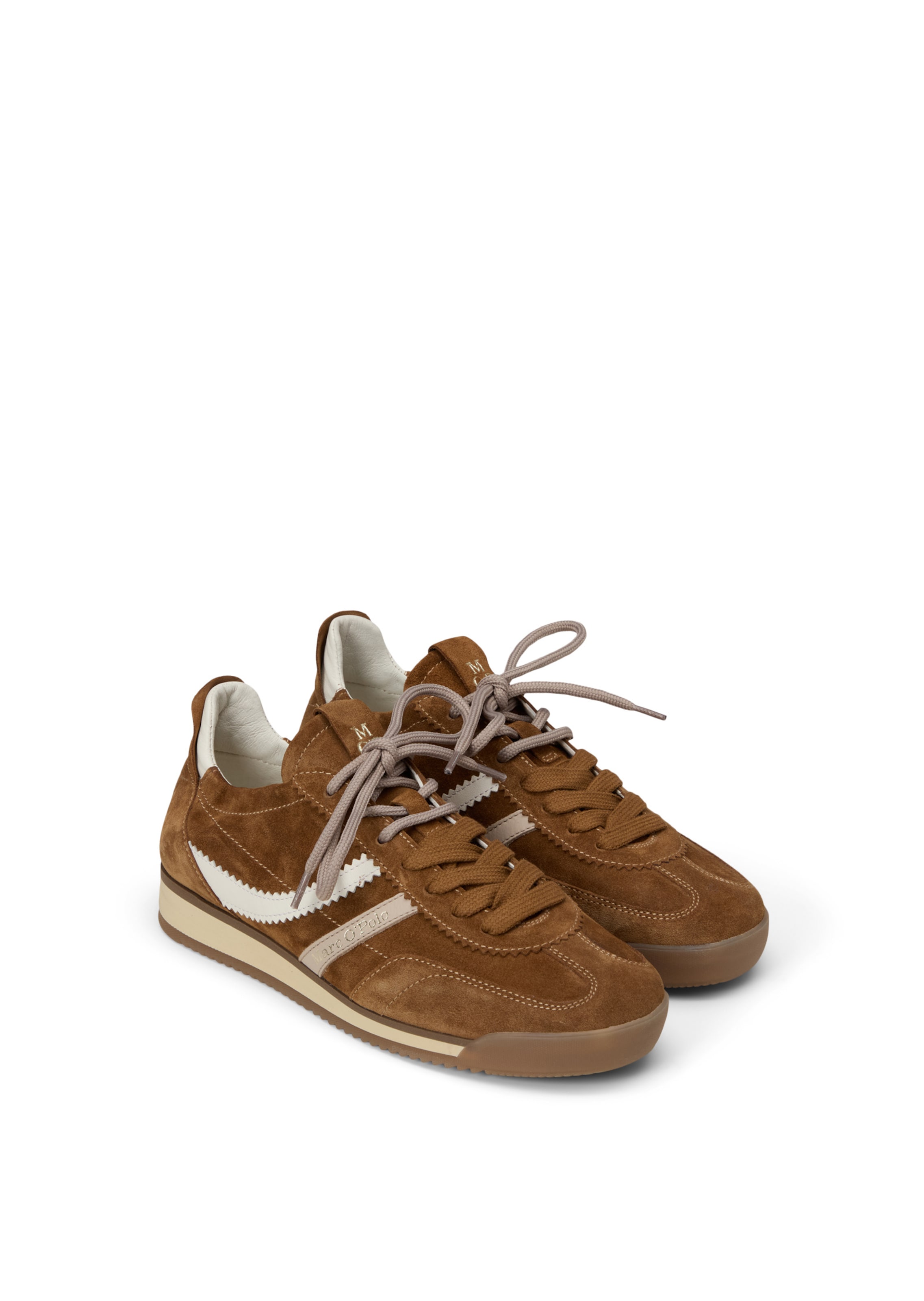 Marc O'Polo Sneaker 'Mila' in Braun: Vorderseite