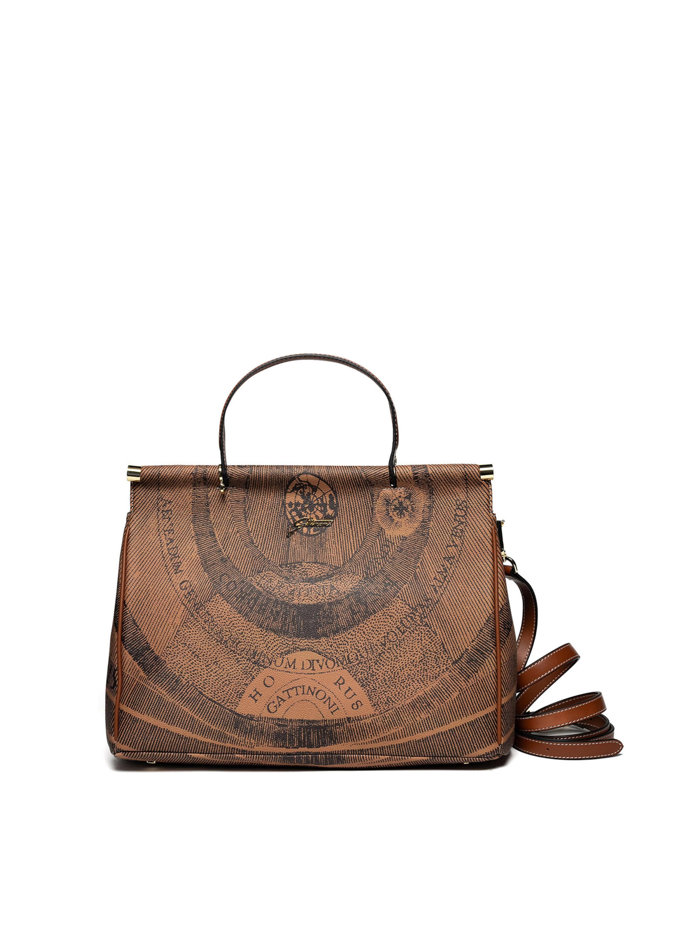 Gattinoni Handtas in Bruin: voorkant