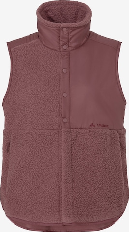 VAUDE Sports vest 'Najun' in Red: front