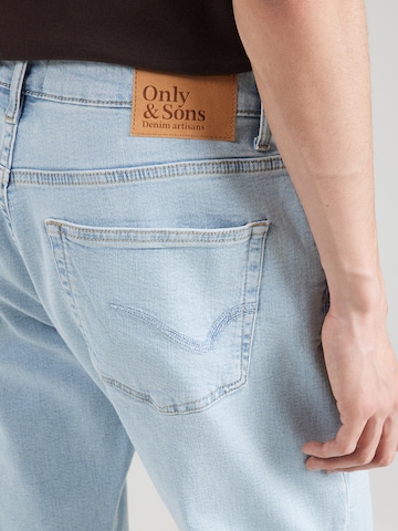 Only & Sons Regular Jeans 'ONSWeft' in Blue
