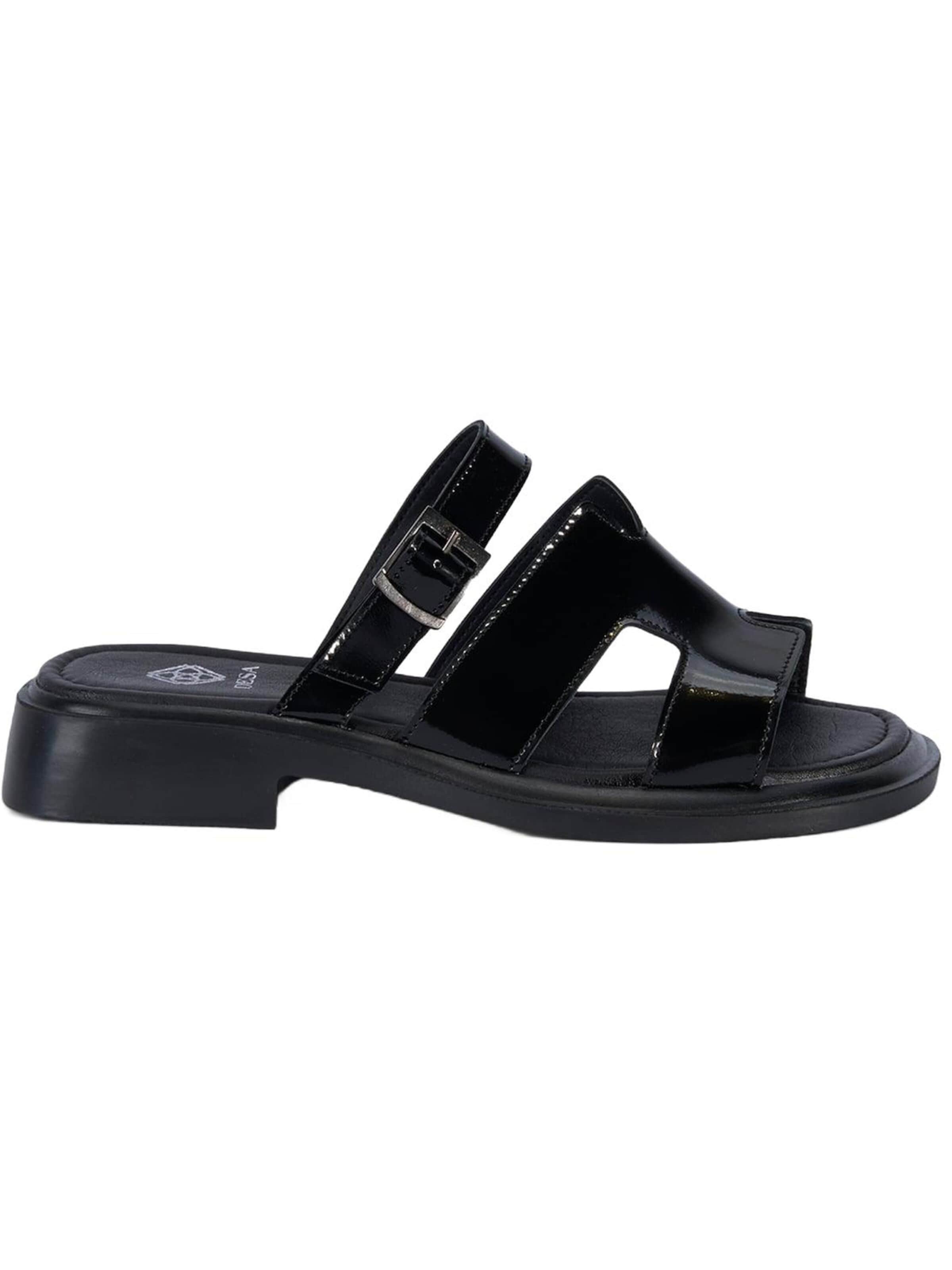 Mule 'Folien' Desa en noir