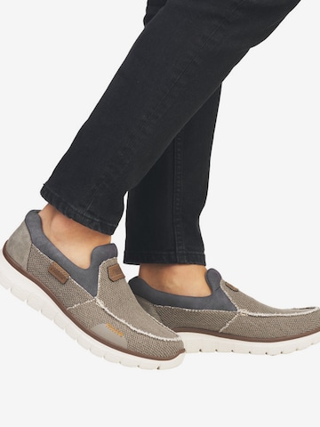 Mocassin Rieker en beige