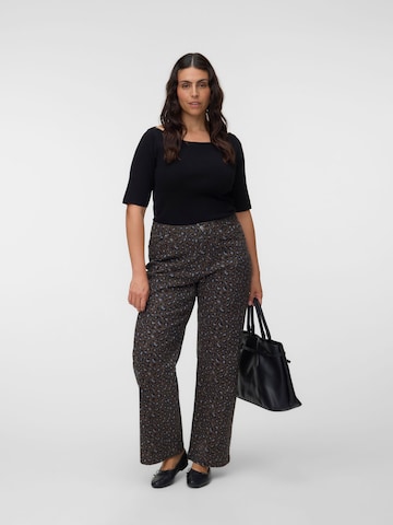 Vero Moda Curve Flared Jeans 'VMTessa' in Bruin