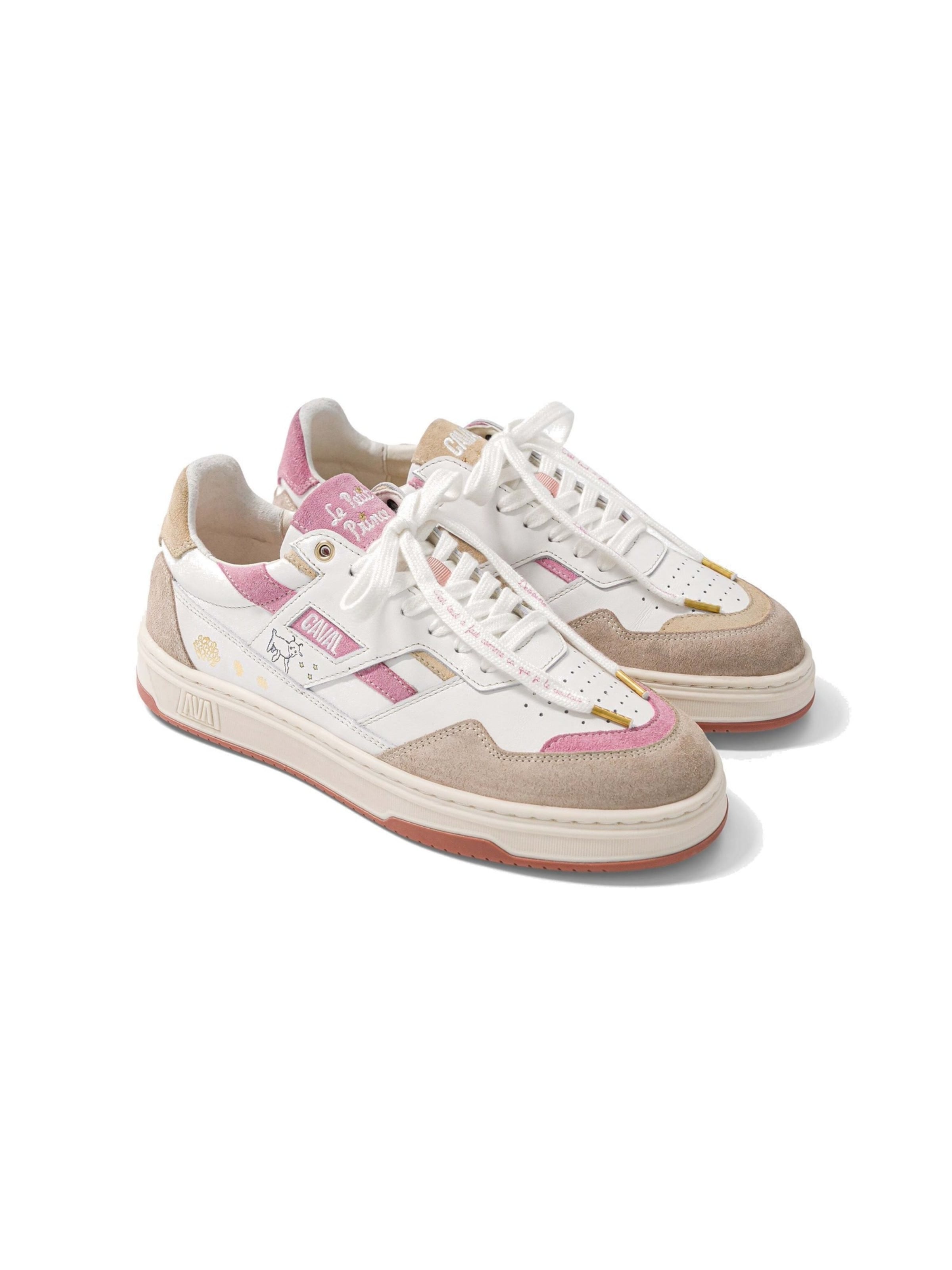 Scarpa stringata ' PLAYGROUND ' di Caval in bianco