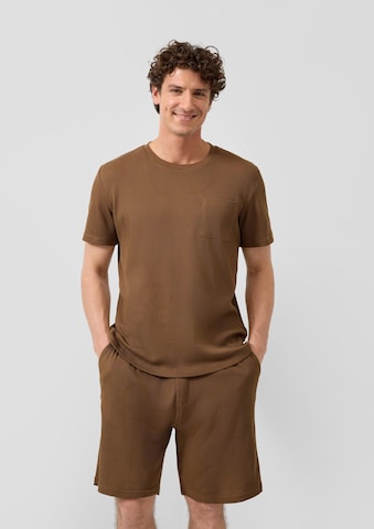Regular Pantalon ' DETROIT ' s.Oliver en marron : devant