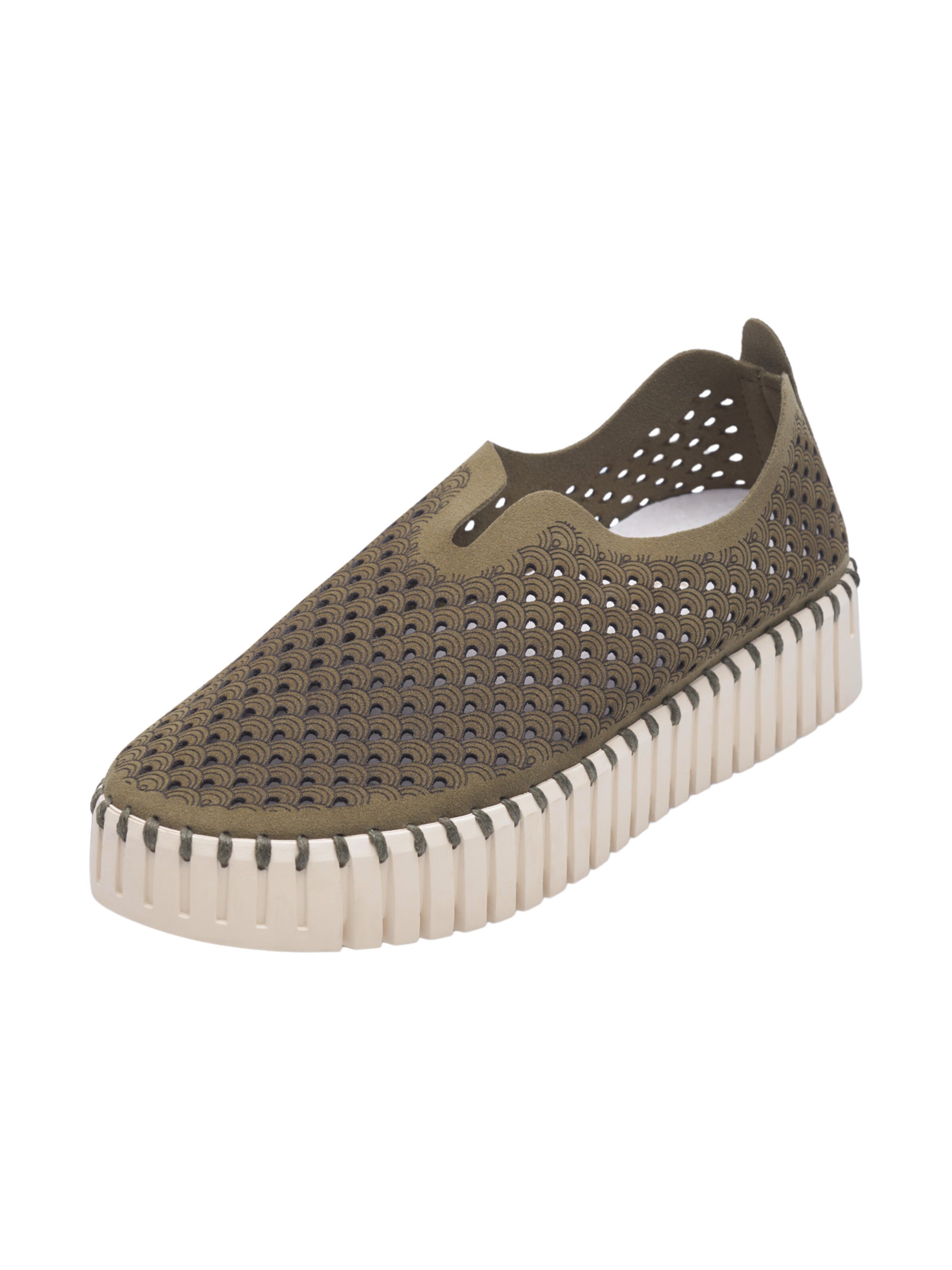 ILSE JACOBSEN Slip-Ons 'Tulip' in Green