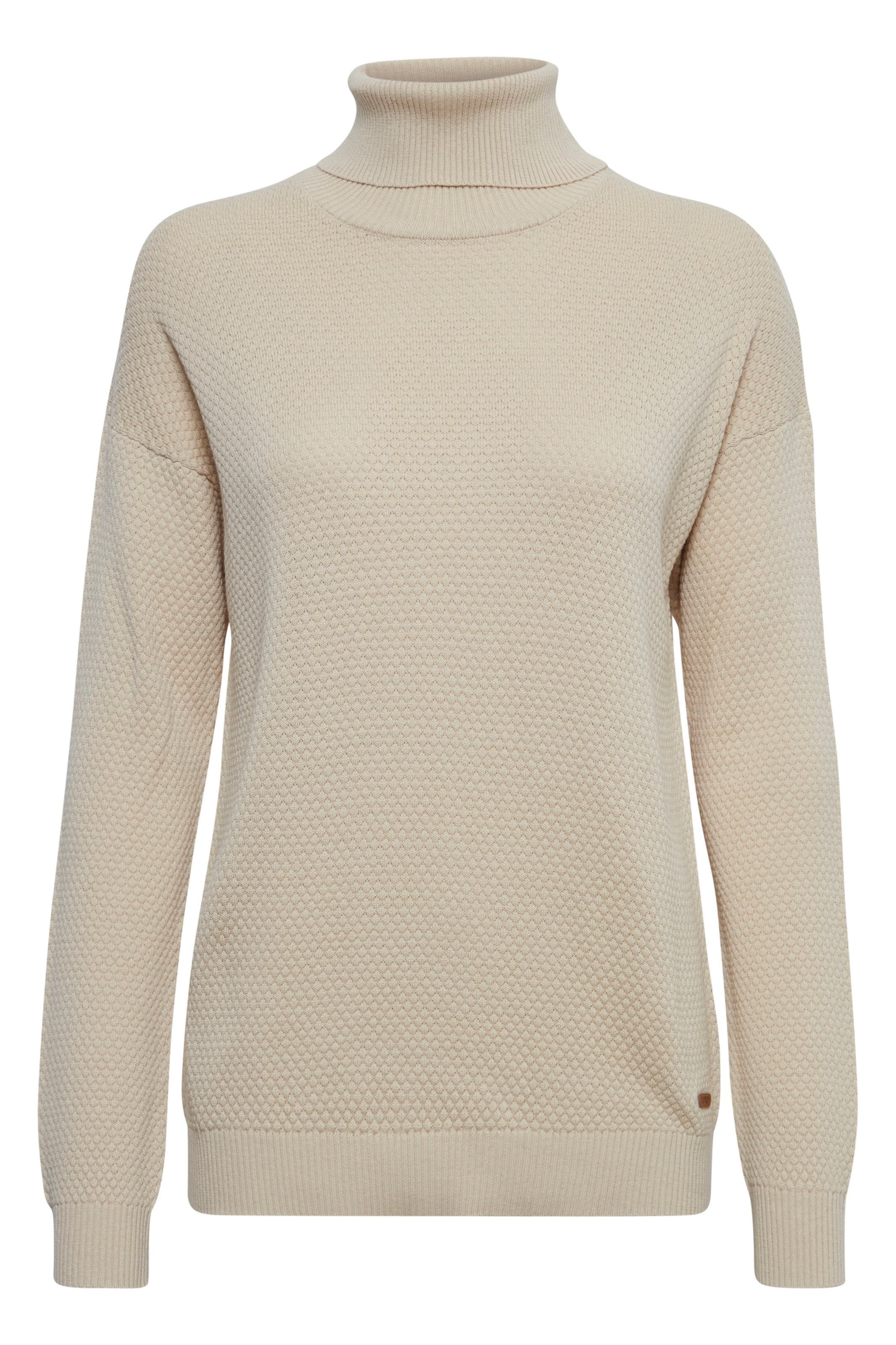Pull-over 'Sina' Oxmo en beige : devant