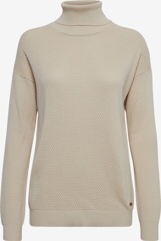 Pullover 'Sina' di Oxmo in beige: frontale