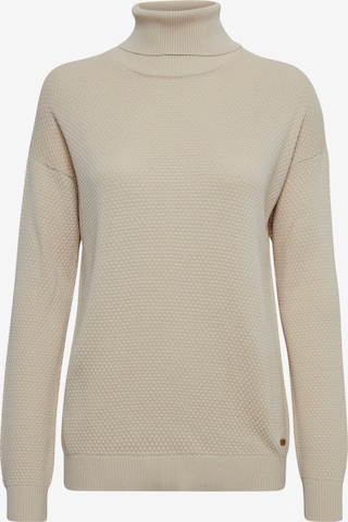 Oxmo Sweater 'Sina' in Beige: front