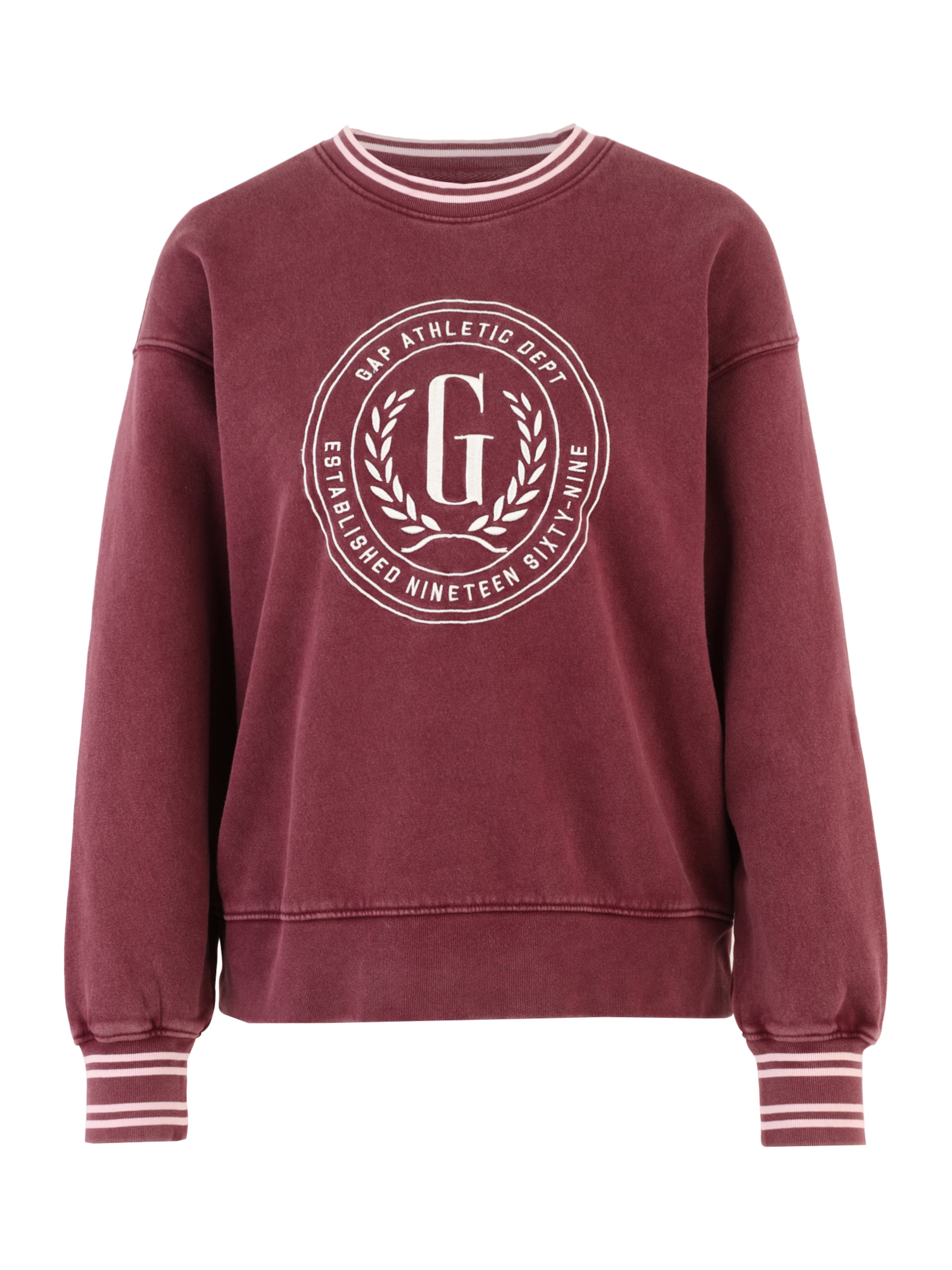 Felpa di Gap Petite in rosso: frontale