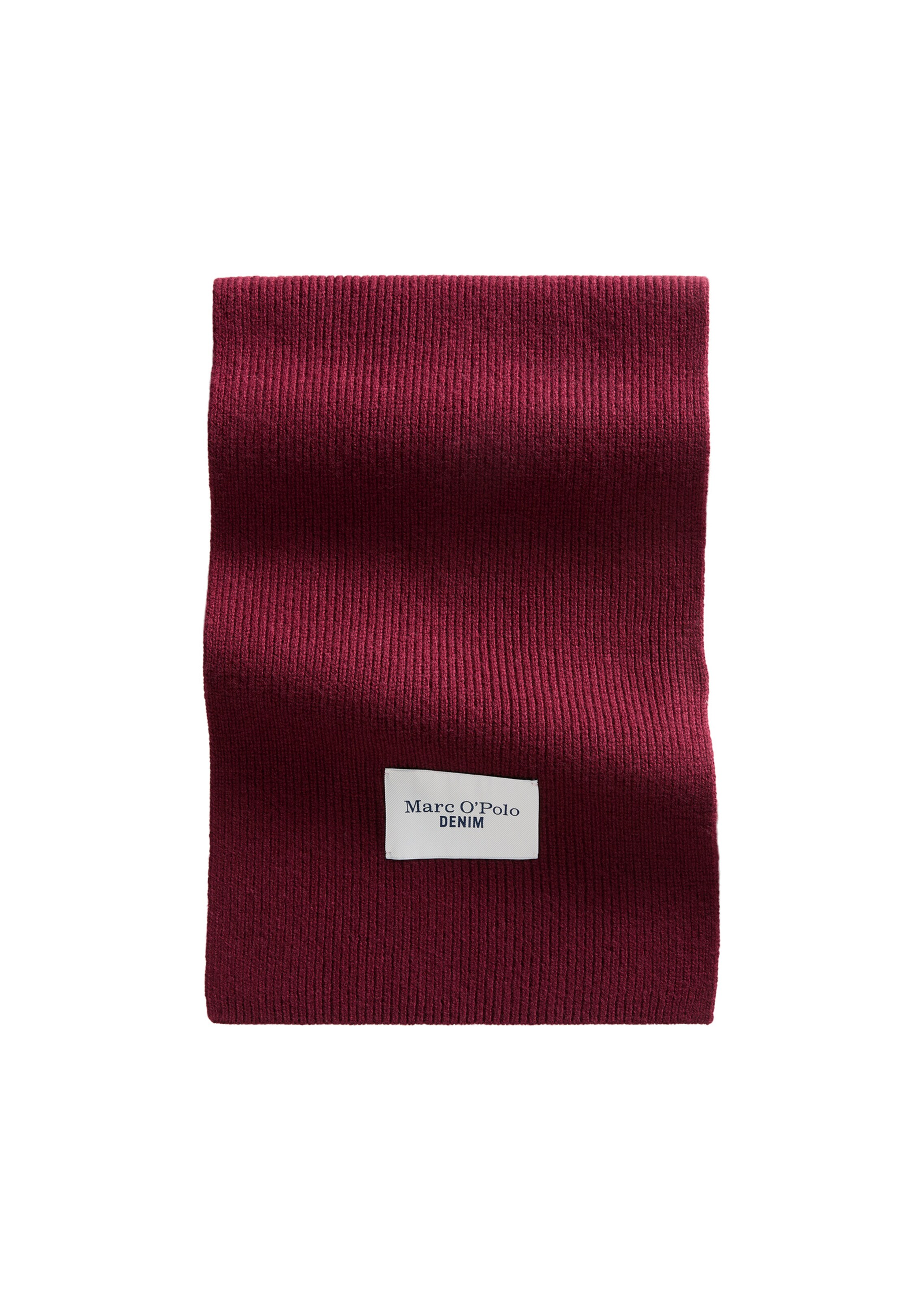 Marc O'Polo DENIM Schal in Rot: Vorderseite
