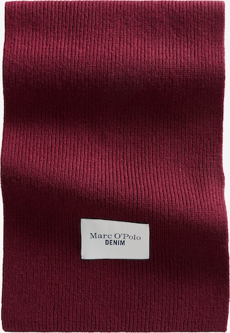 Marc O'Polo DENIM Schal in Rot: Vorderseite