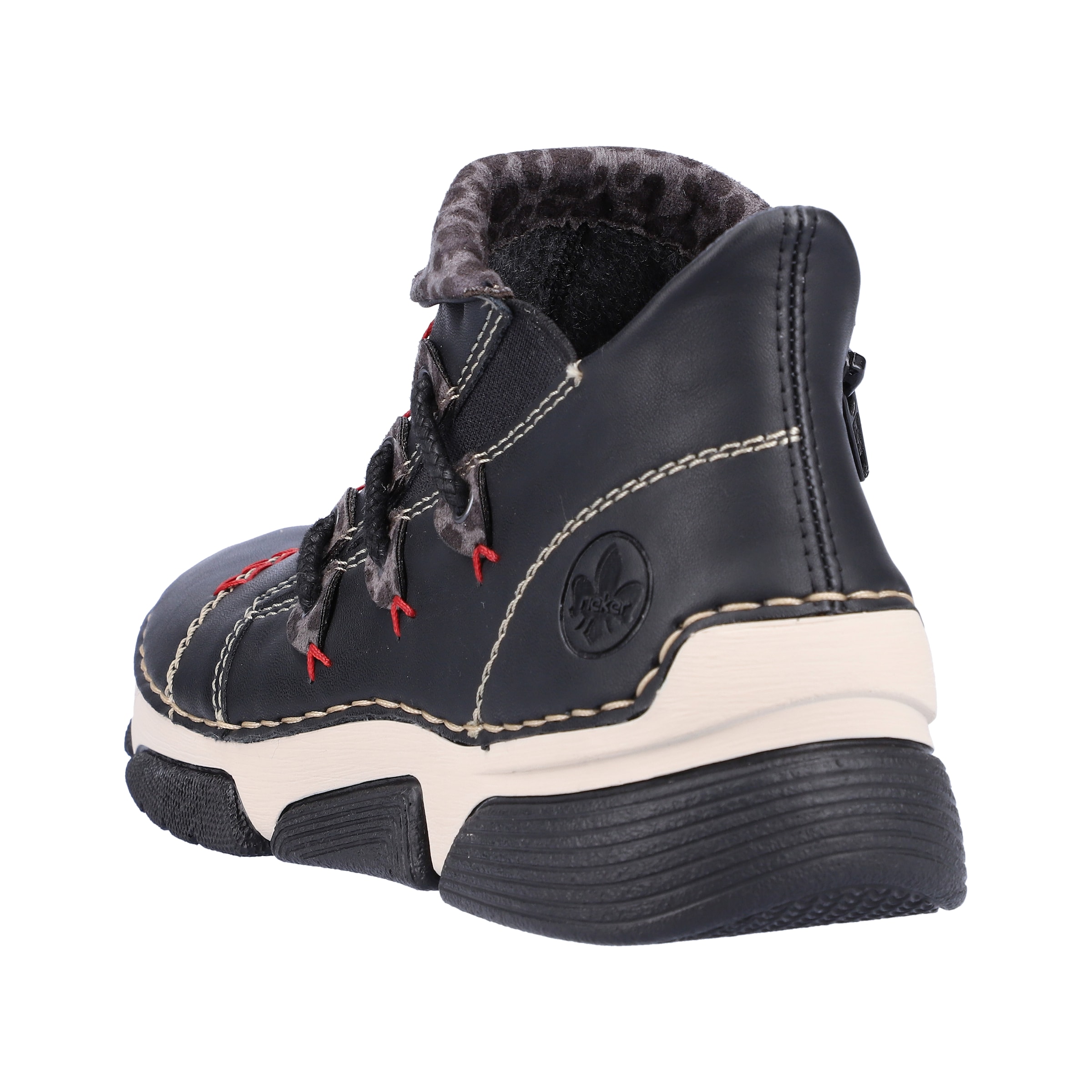 Rieker Ankle Boots in Schwarz