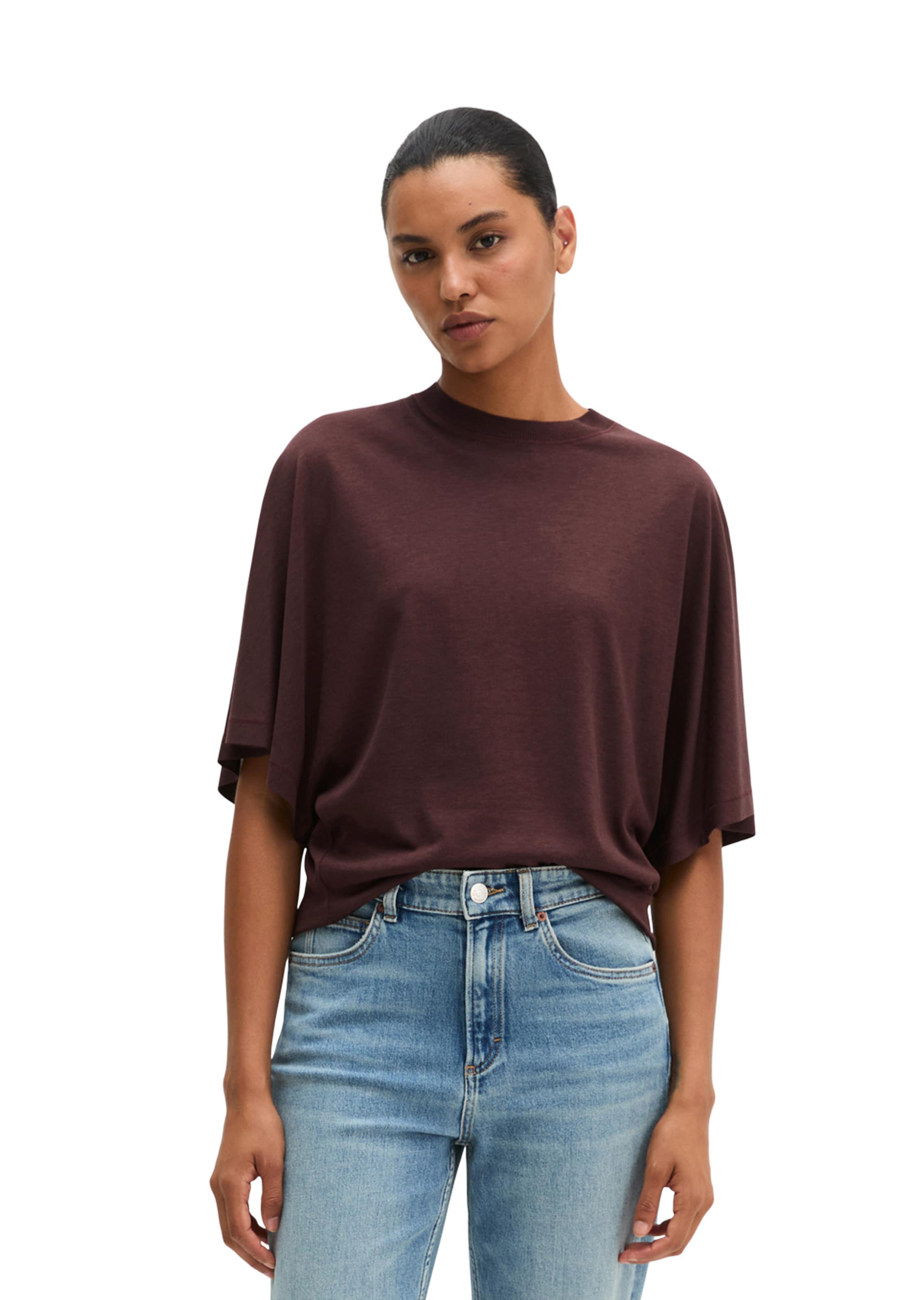 Marc O'Polo Shirt in Purple: front