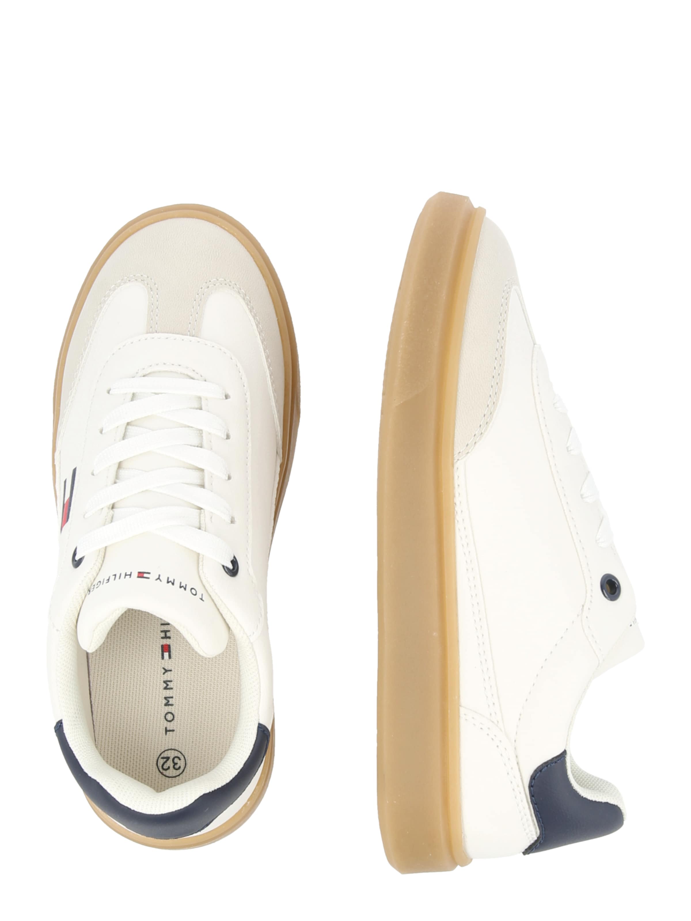 TOMMY HILFIGER Σνίκερ 'COOPER' σε μπεζ