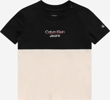 Calvin Klein Jeans Shirt 'HERO' in Zwart: voorkant