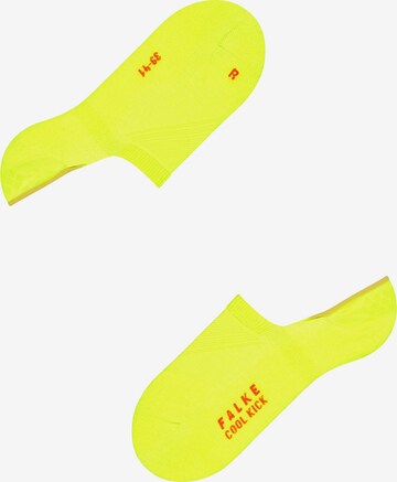 FALKE Athletic Socks 'Cool Kick Invisible' in Yellow