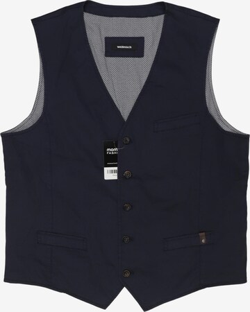 Walbusch Weste L-XL in Blau: Vorderseite