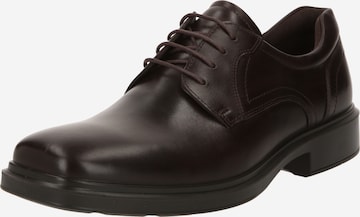 ECCO Veterschoen 'Helsinki 2' in Bruin: voorkant