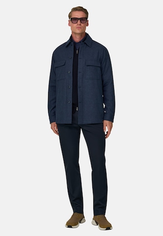 Coupe regular Chemise Boggi Milano en bleu